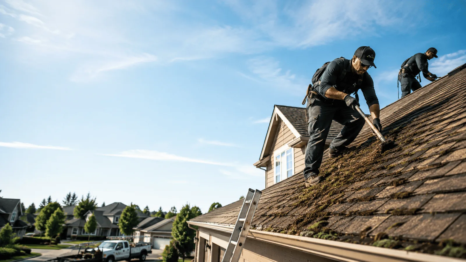Roof Moss Removal in Rosenberg, TX near me